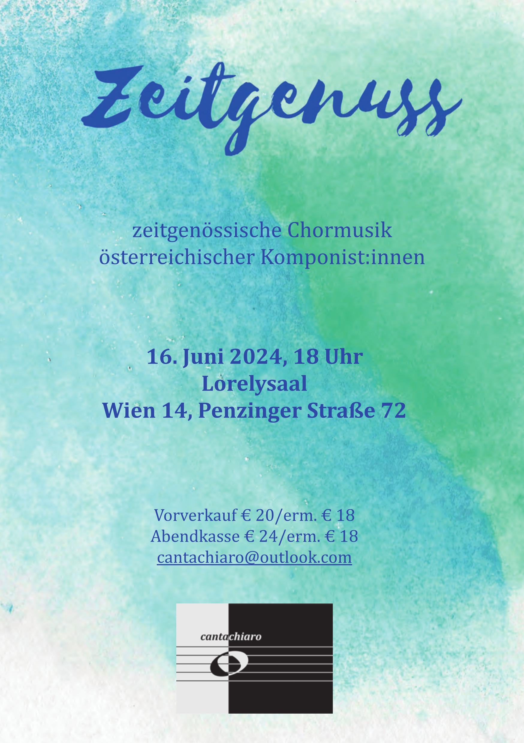 Konzert: Zeitgenuss 16. Juni 2024